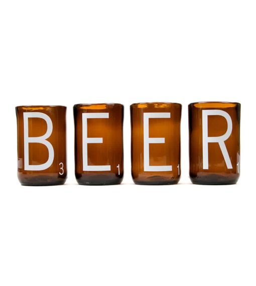 Beer Scrabble Cups (Set of 4)