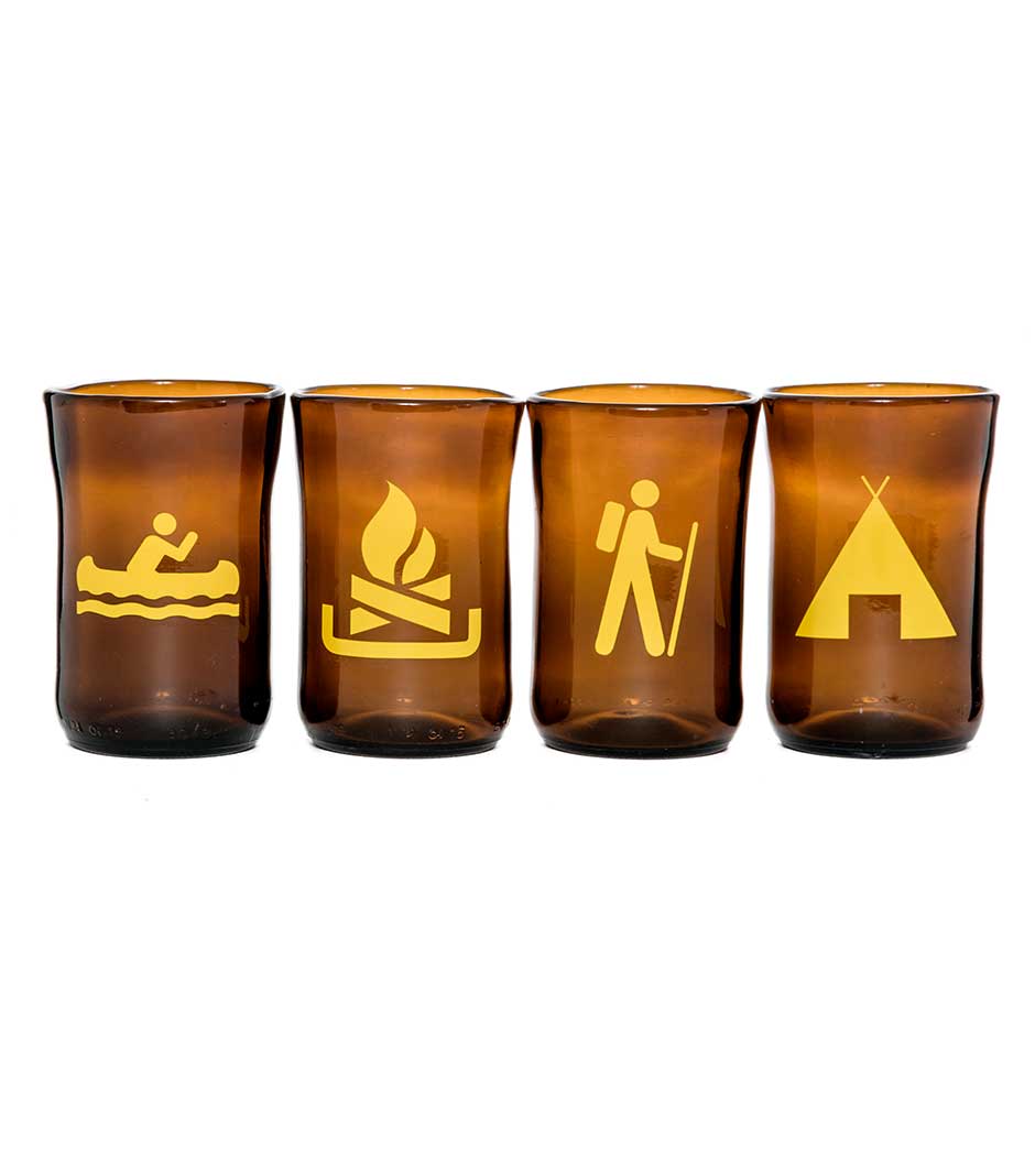 Great Outdoors Tumblers Set of 4