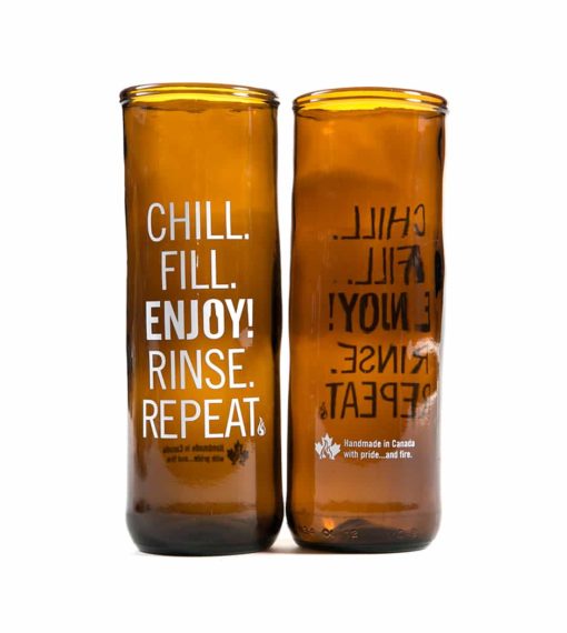 Chill/Fill Beer Glass